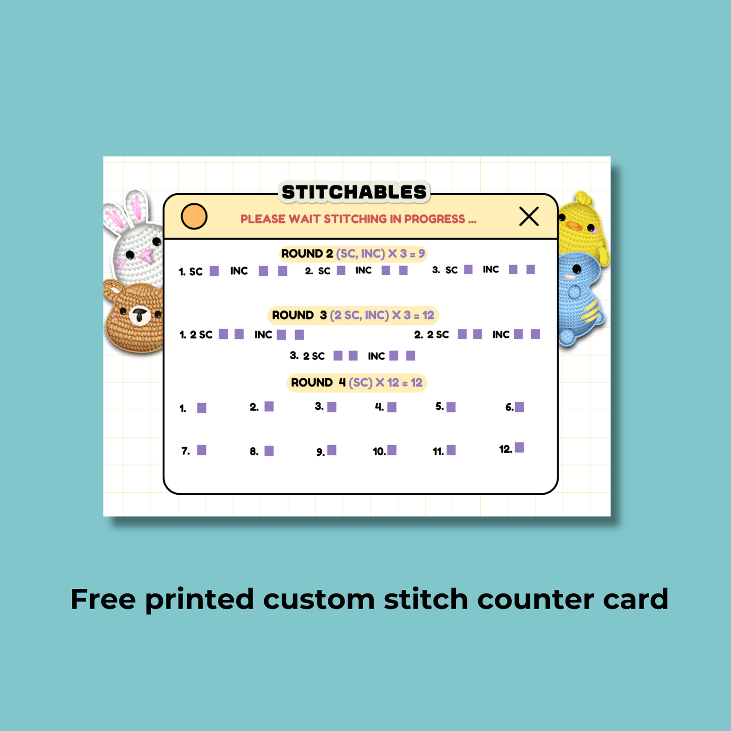Bear Crochet Kit (Bailey)