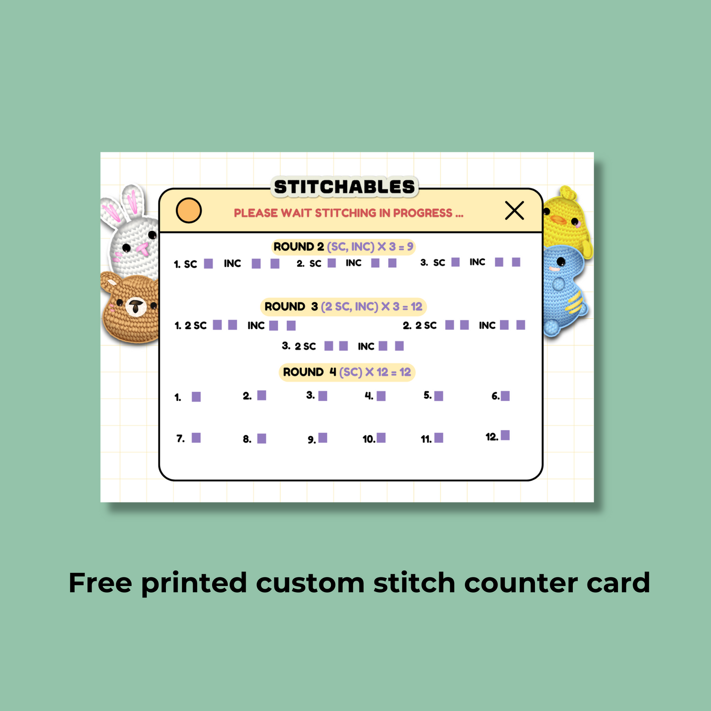 Cow Crochet Kit (Melody)