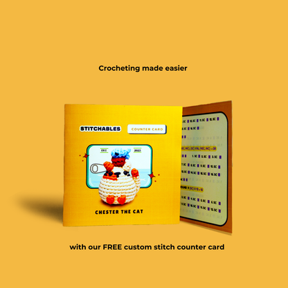 Cat Crochet Kit (Chester)