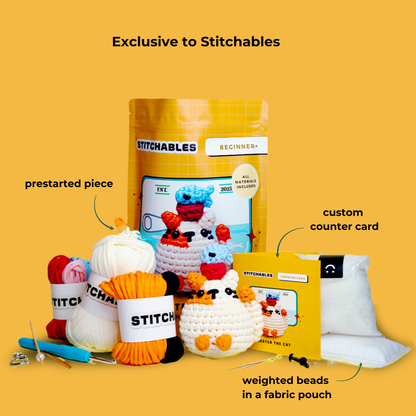 Cat Crochet Kit (Chester)