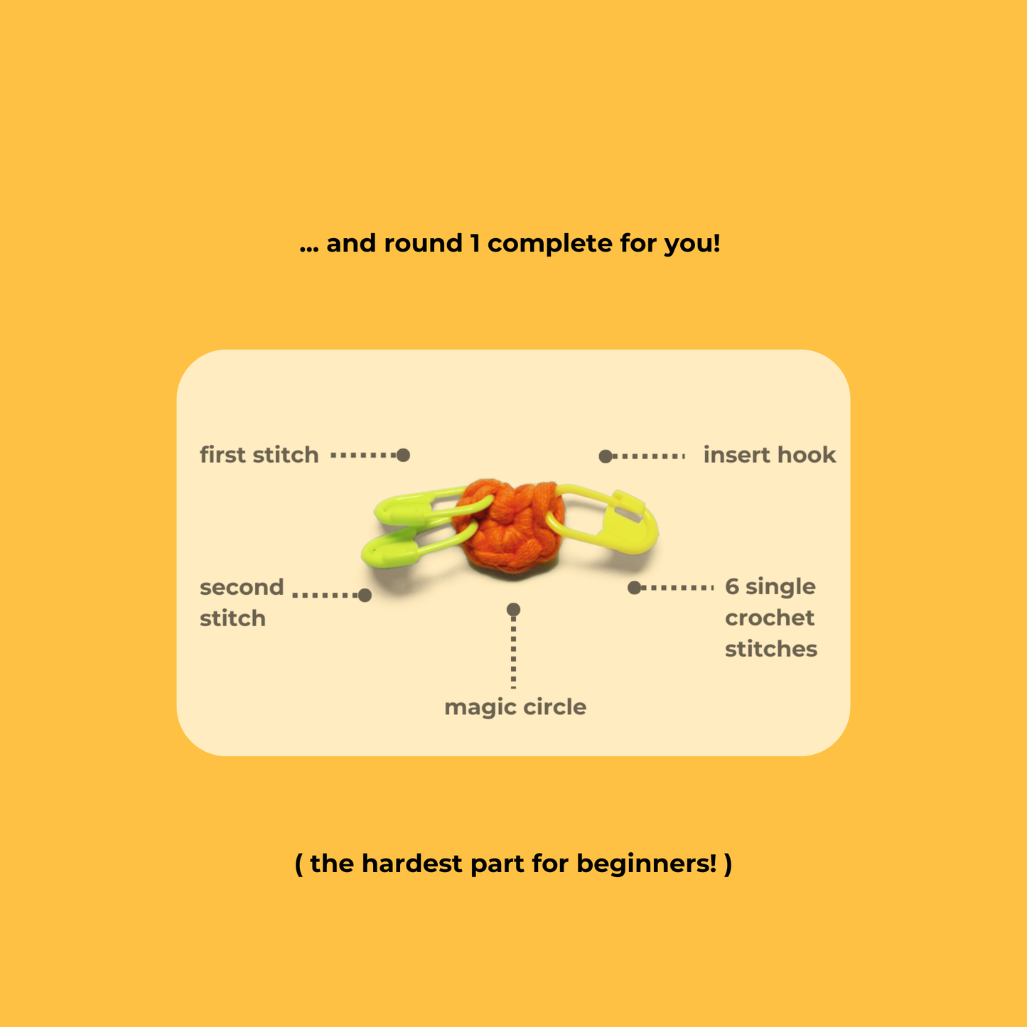 Dino Crochet Kit (Sumo)