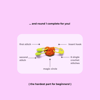 Chick Crochet Kit (Yoki)