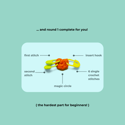 Capybara Crochet Kit (Churro)