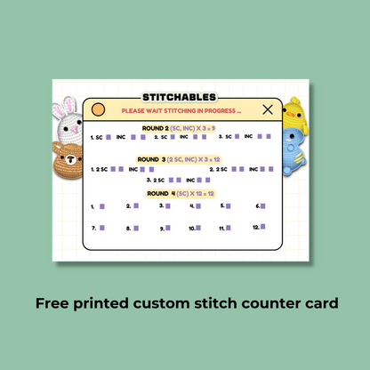 Cow Crochet Kit (Melody)